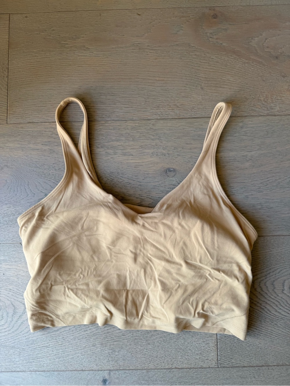 lululemon athletica Nude Beige bra tank